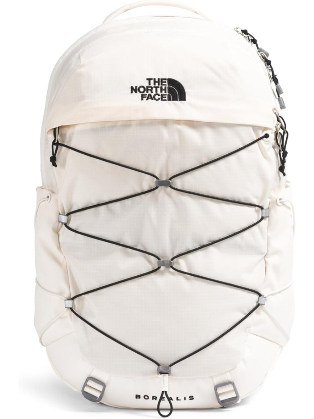 Stylish Women's Backpack, Perfect for Travel & Daily Use, Gardenia White/Black